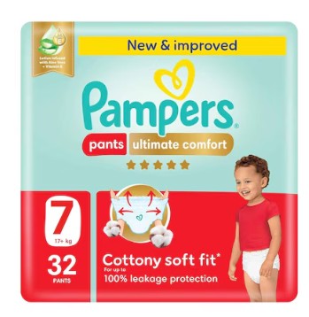 buy online Pampers pants [ultimate comfort] s7  32'S 32  Qatar Doha