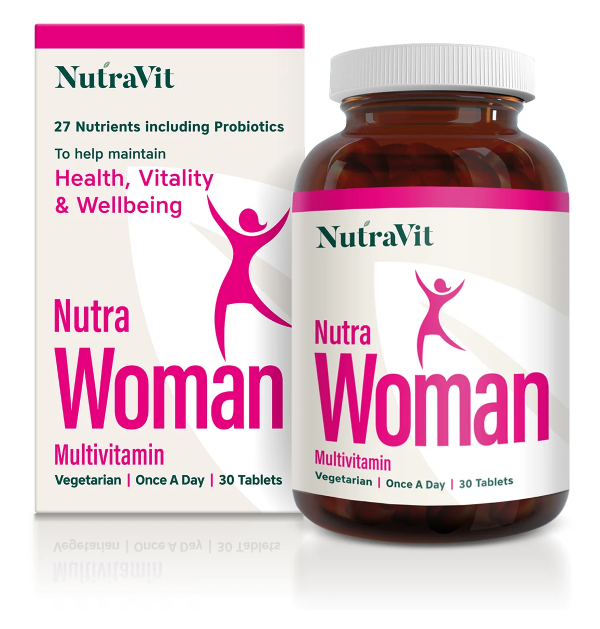 buy online Nutra woman multivitamin tablets 30's 1  Qatar Doha