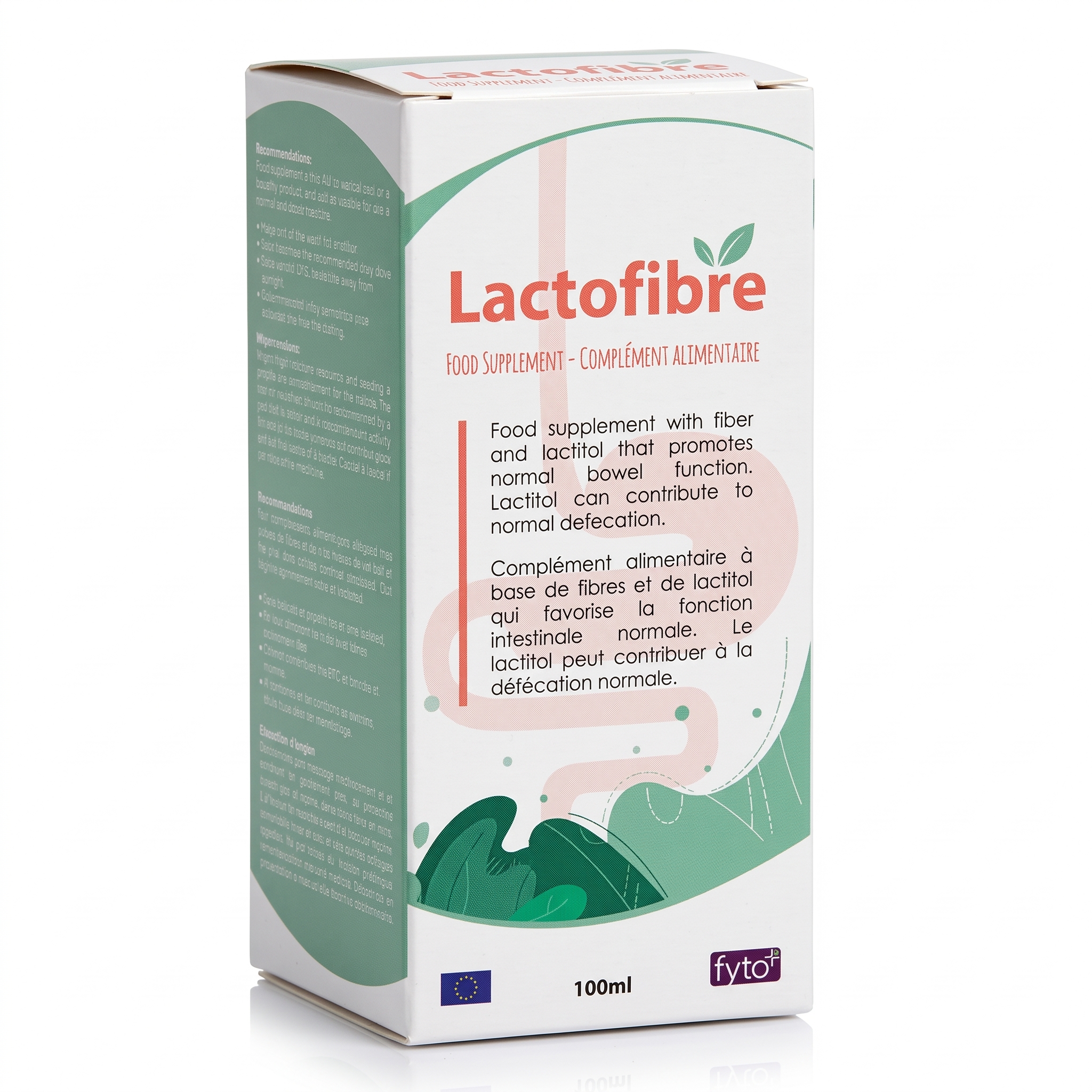 buy online FYTO Lacto Fibre Syrup 100ml 1  Qatar Doha