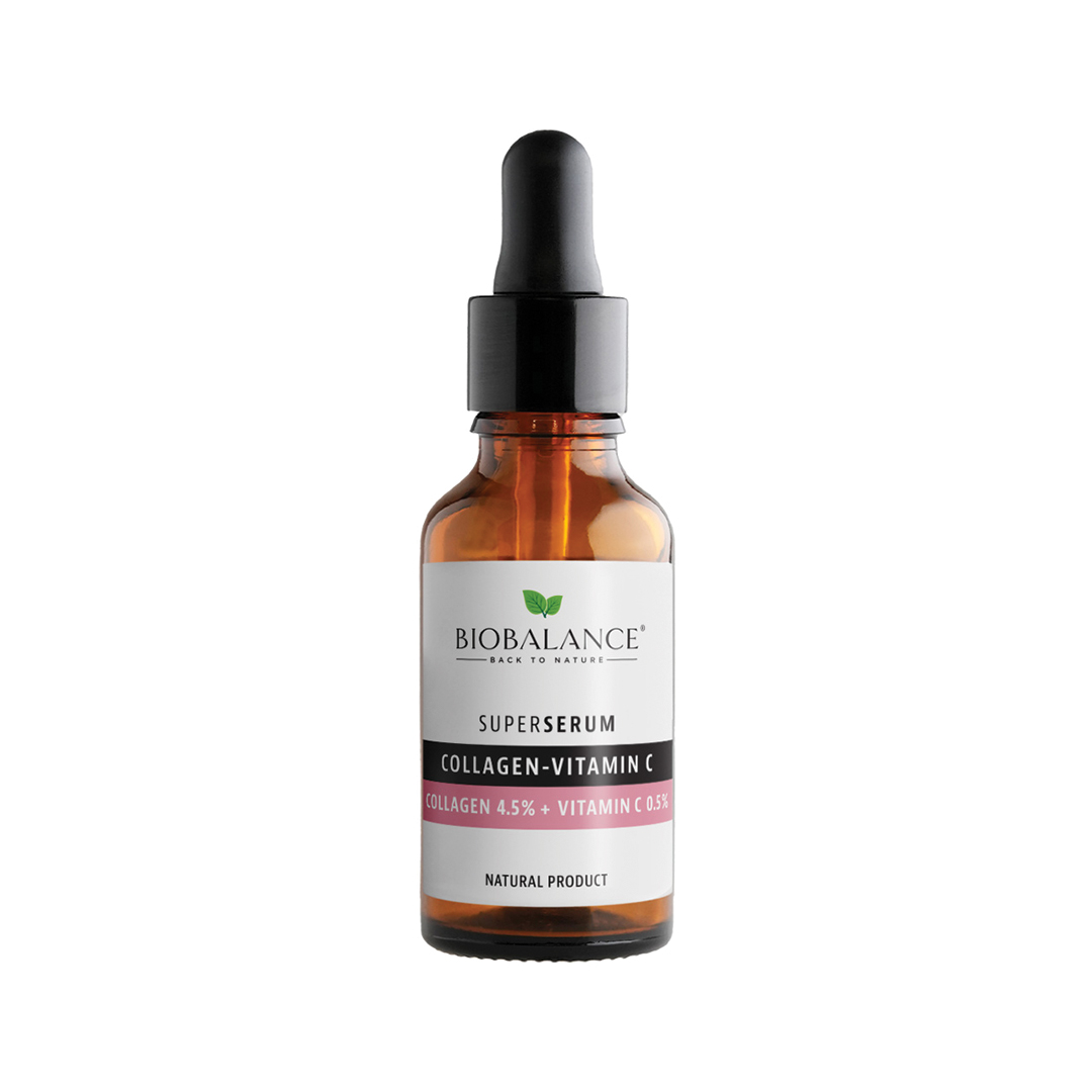 Biobalance Collagen Vit C 4.5% Super Serum product available at family pharmacy online buy now at qatar doha