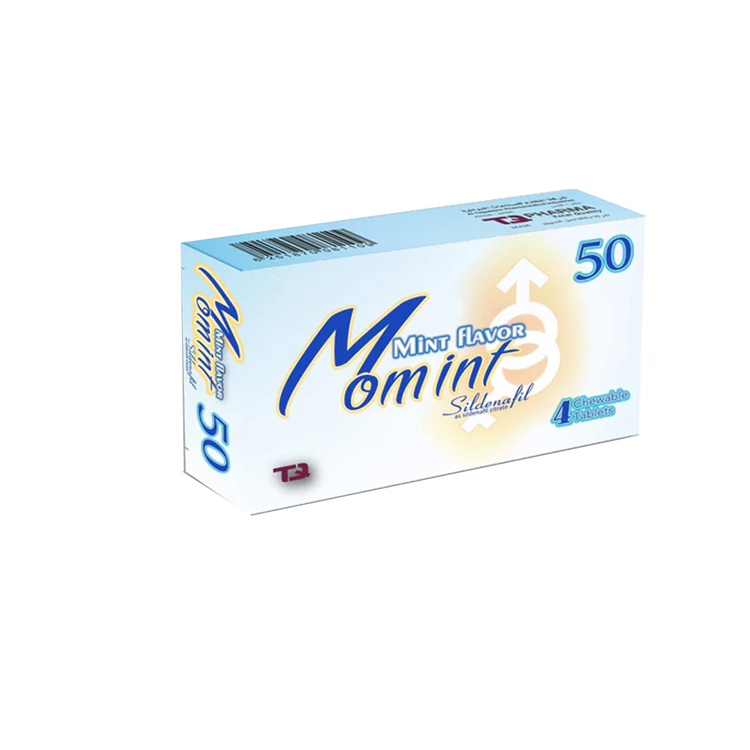 buy online Momint 50Mg Chewable Tablet 4'S 1  Qatar Doha