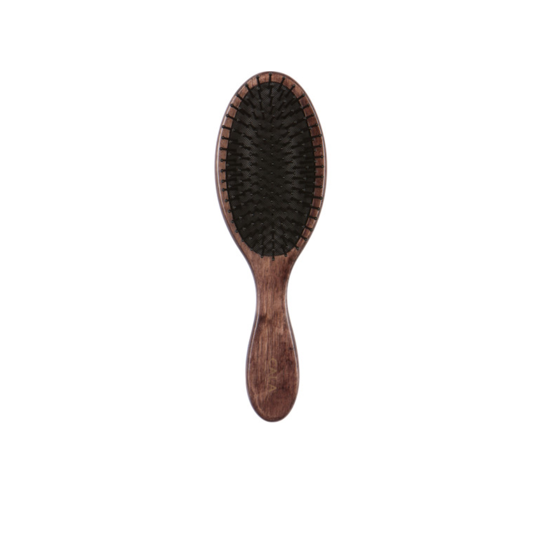 CALA OVAL HAIR BRUSH DARK WOOD -66114 product available at family pharmacy online buy now at qatar doha