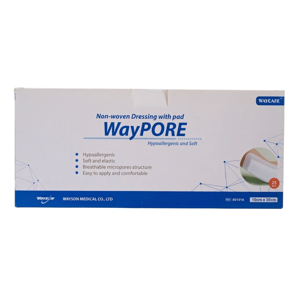 buy online Adhhersive Dressing N-Woven - Waycare 10 X 30 Cm - 801017  Qatar Doha