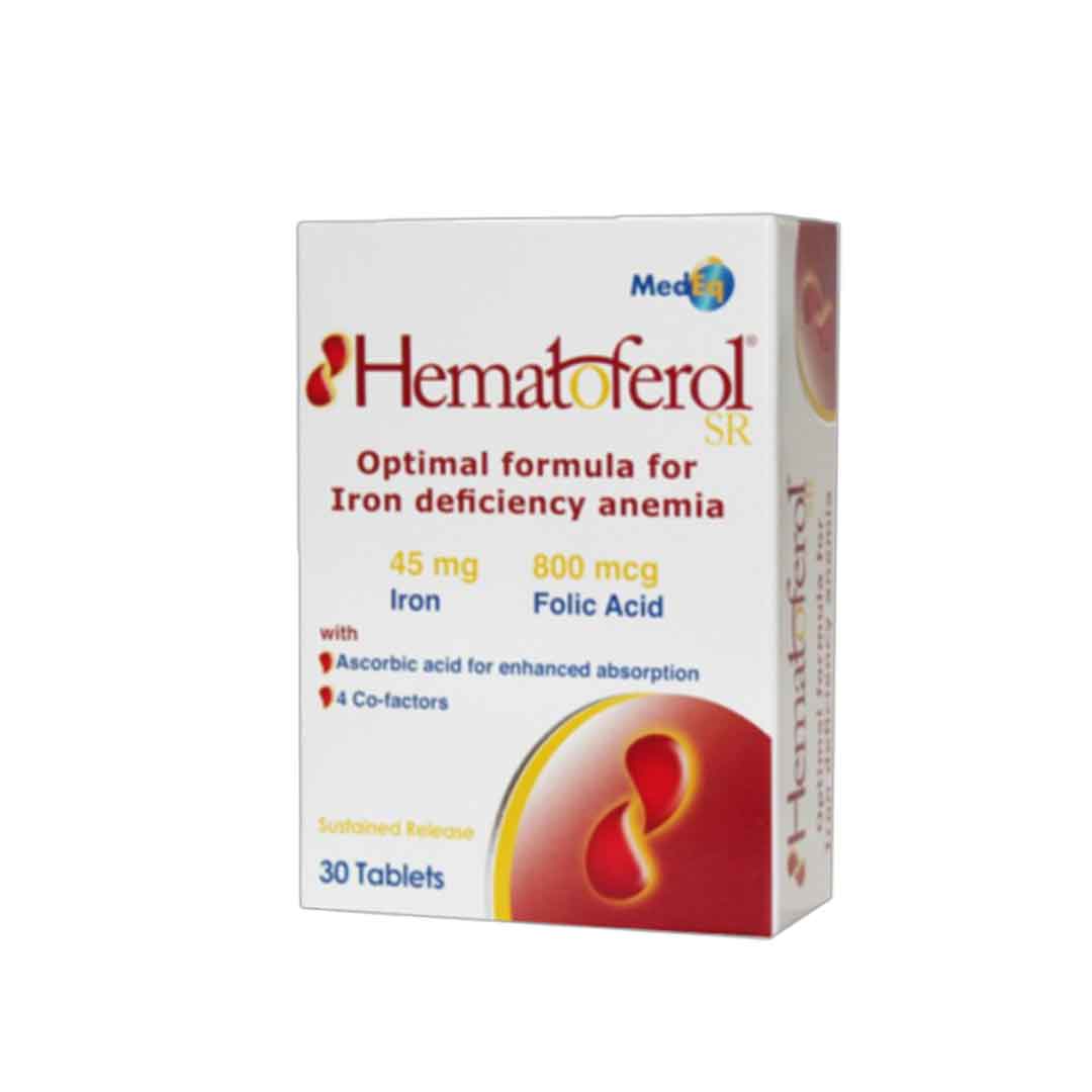 buy online hematoferol sr tablets 30's 1  Qatar Doha