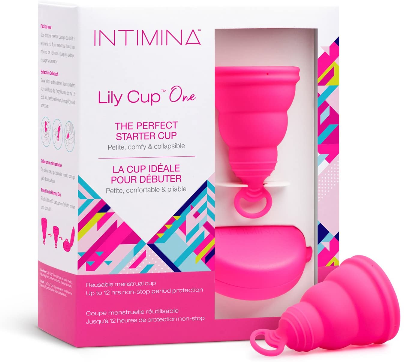 Menustrual Cup Lilly Starter LELOI # 6065 Intimina product available at family pharmacy online buy now at qatar doha