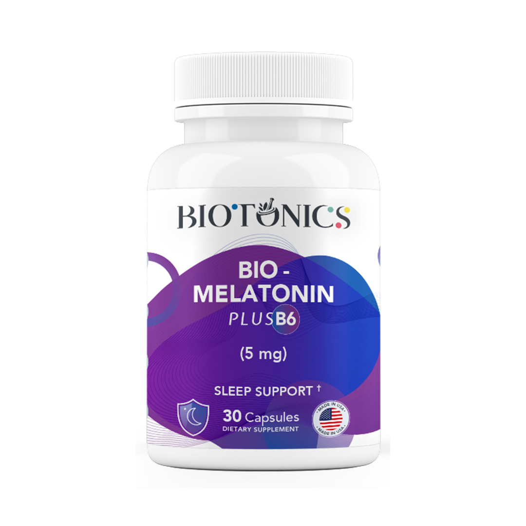 buy online Biotonics Bio- Melatonin Plus B6 Capsule 30'S 1  Qatar Doha