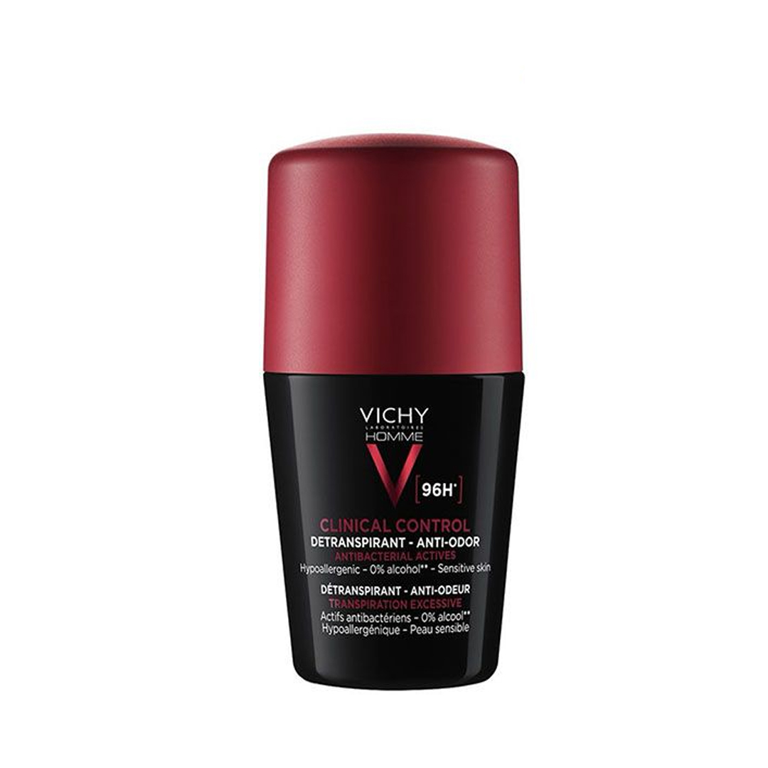 Vichy Deodorant Roll On (MEN) 96 Hrs 50 ml product available at family pharmacy online buy now at qatar doha
