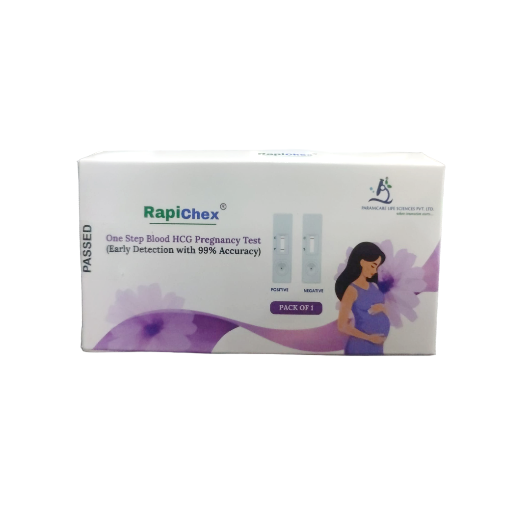 buy online One Step Blood HCG Pregnancy Test 1's Rapichex 1  Qatar Doha