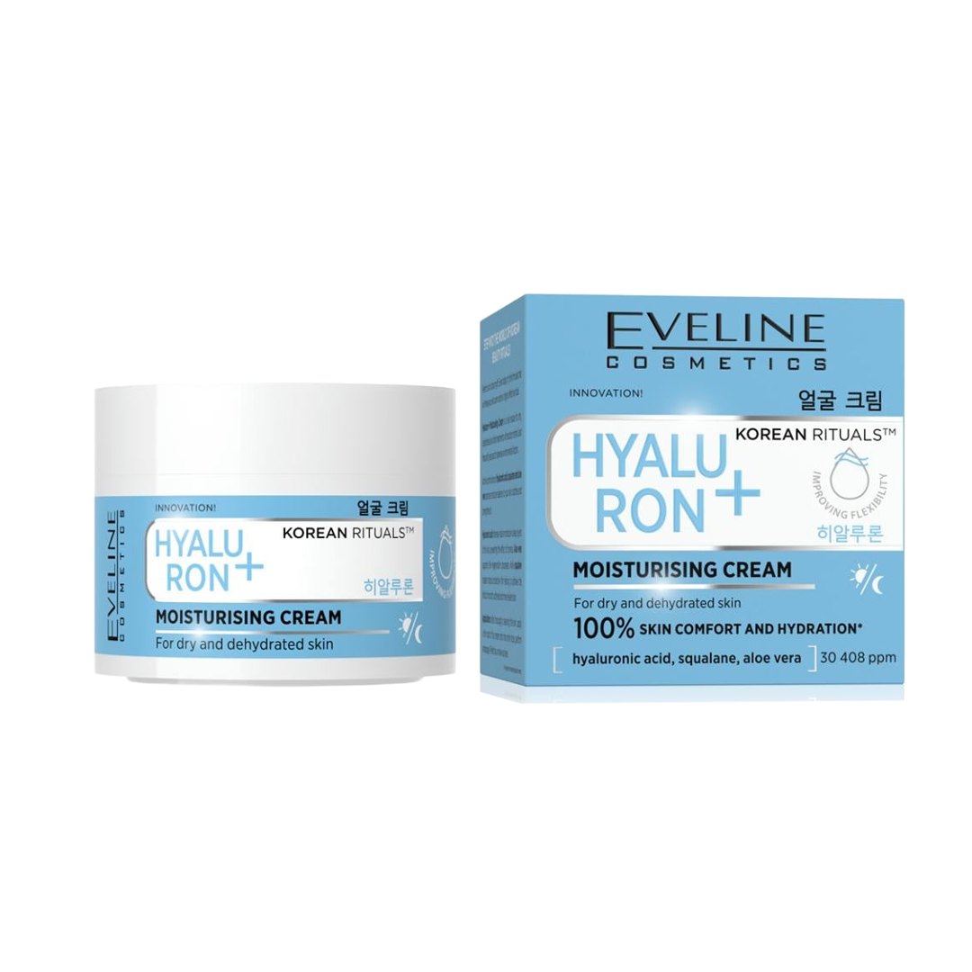 buy online Eveline Hyaluron + Moisturising Cream 50 ml 1  Qatar Doha