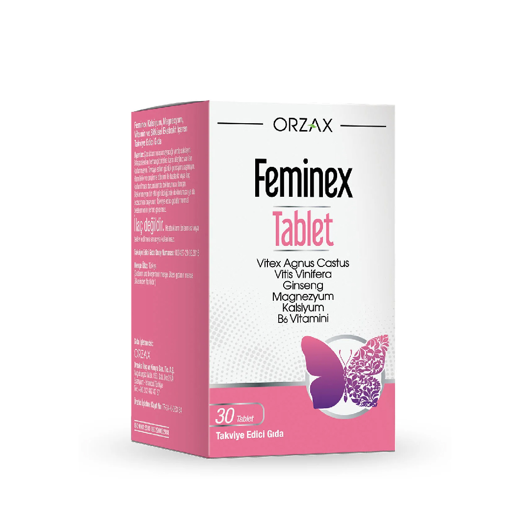buy online Feminex Tablet 30's Orzax 30  Qatar Doha