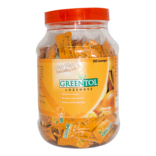 buy online Greentol Lozenges [Orange] 250'S - Bliss Orange  Qatar Doha