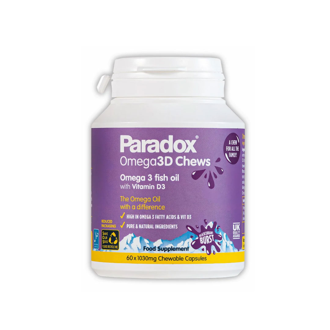 buy online Paradox Omega 3D Chews Capsule 60'S 1  Qatar Doha