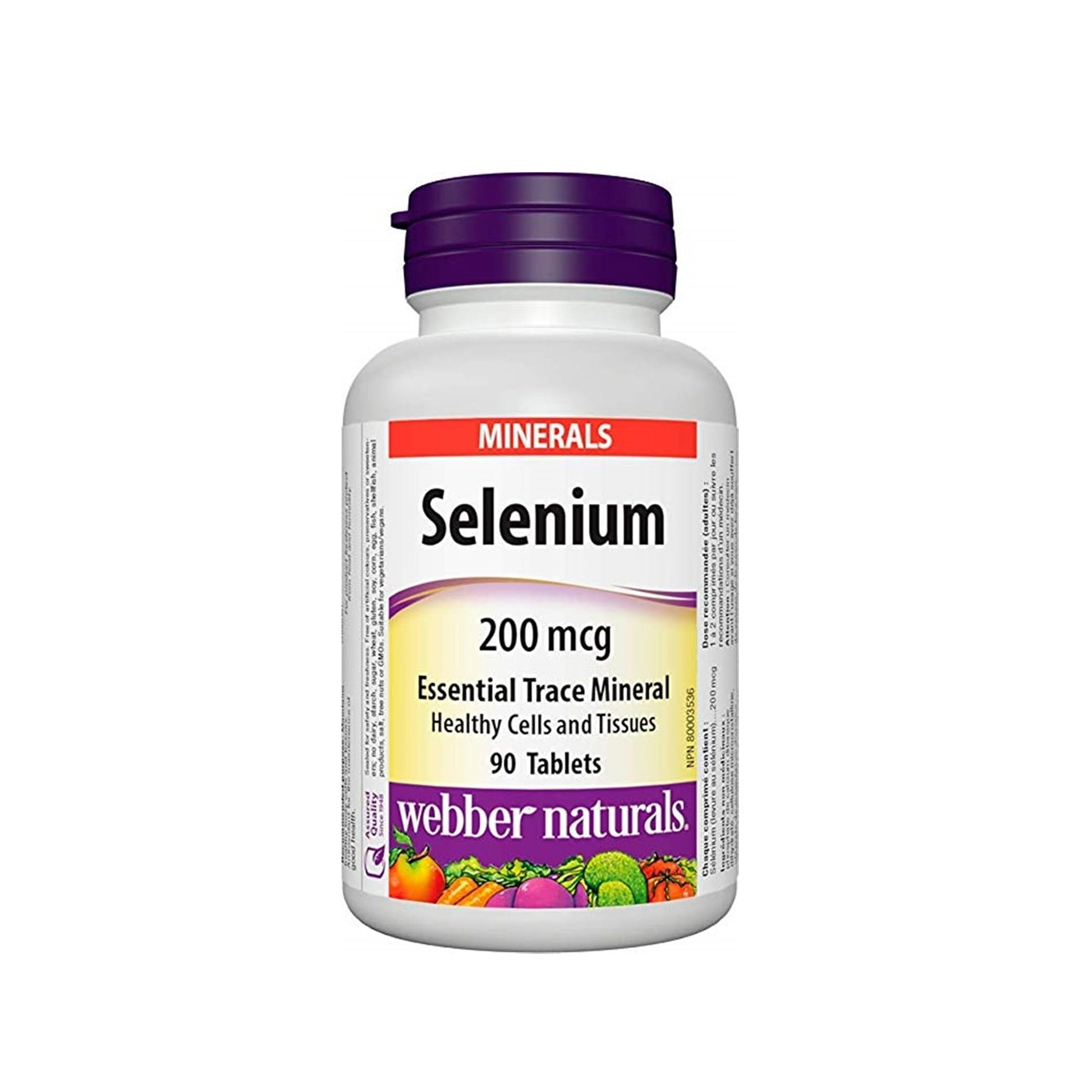 buy online  Selenium 200mcg Tablet 90's  -Webber Naturals 90  Qatar Doha