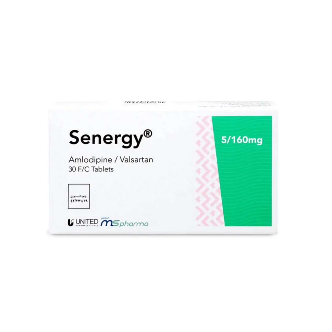 buy online Senergy 5/160 Mg F/C Tablets 30'S 1  Qatar Doha