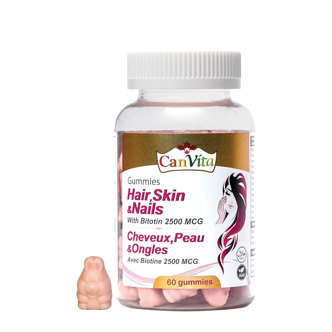 buy online Canvita  Hair, Skin & Nails Gummies 60'S 1  Qatar Doha