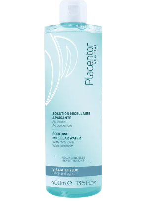 Placentor Vegetal soothing micellar water face &eyes 400ml product available at family pharmacy online buy now at qatar doha
