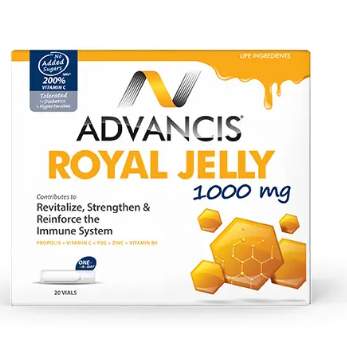 buy online royal jelly 1000mg vials 20's  advancis 20  Qatar Doha