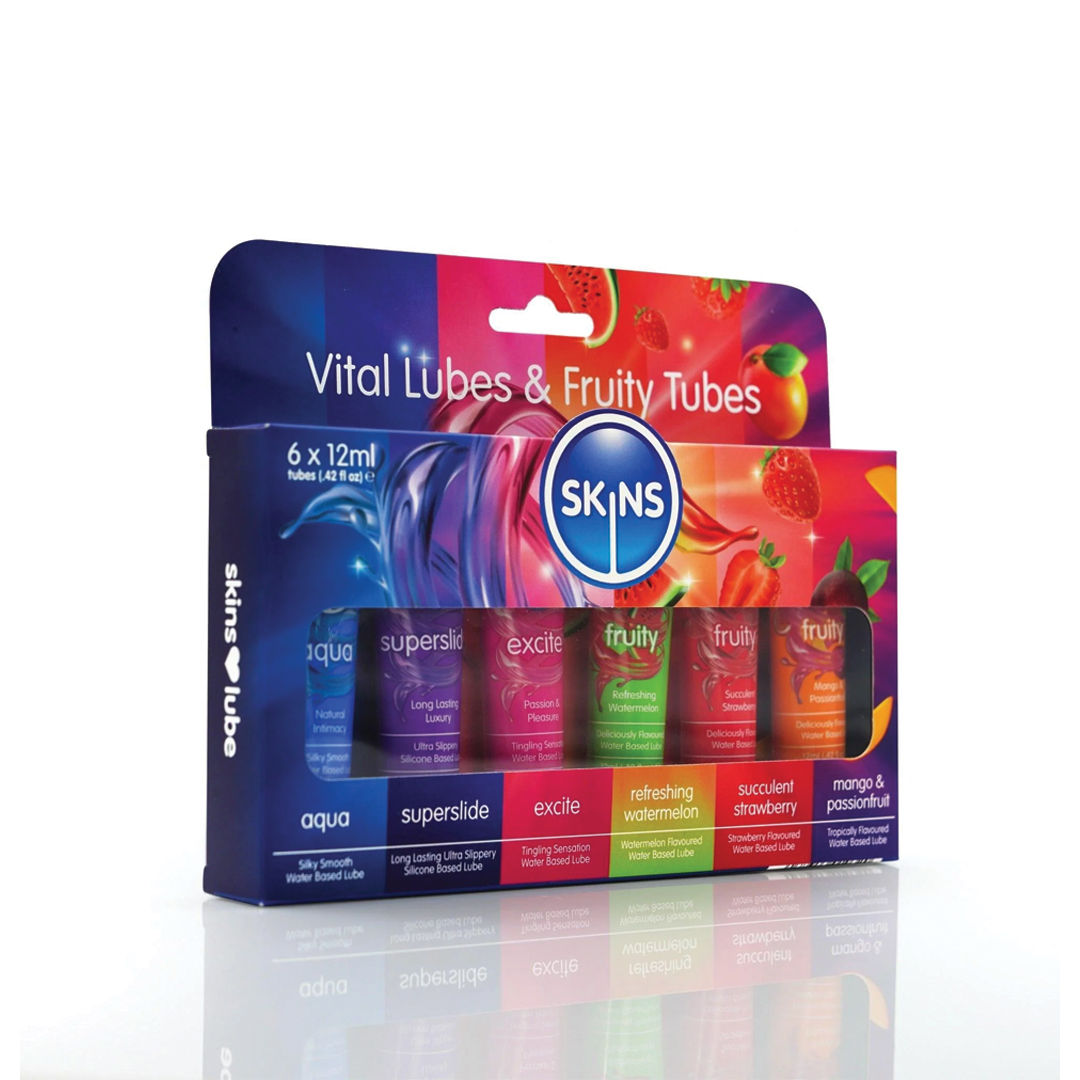 Skins Vital& Fruity Lubricants  6 X12ml product available at family pharmacy online buy now at qatar doha