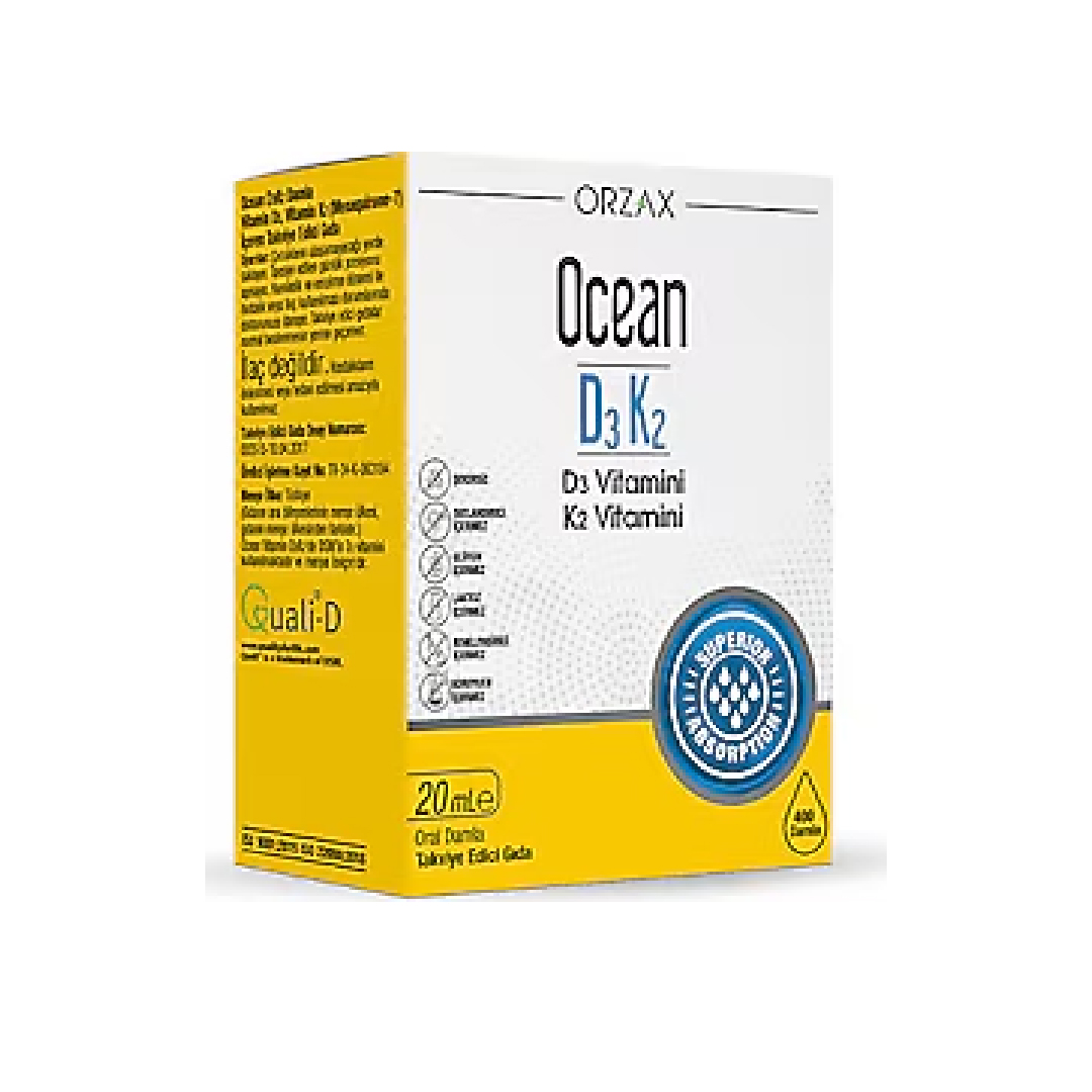 buy online Ocean D3 K2 Drop 20 ml Orzax 30  Qatar Doha