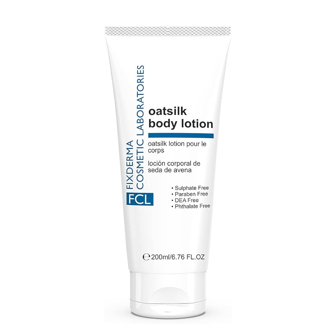 Oatsilk Body Lotion 200 ml Fix Derma product available at family pharmacy online buy now at qatar doha