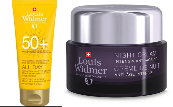 Louis Widmer FACE SUN PROTECTION 50+ CREAM & ANTI AGEING NIGHT CREAM 50ML (BUY 1 GET 1 FREE) product available at family pharmacy online buy now at qatar doha