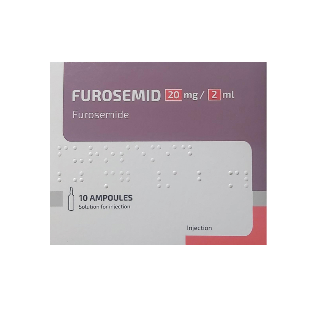 buy online Furosemid 20Mg/2Ml Ampoules 10'S 1  Qatar Doha