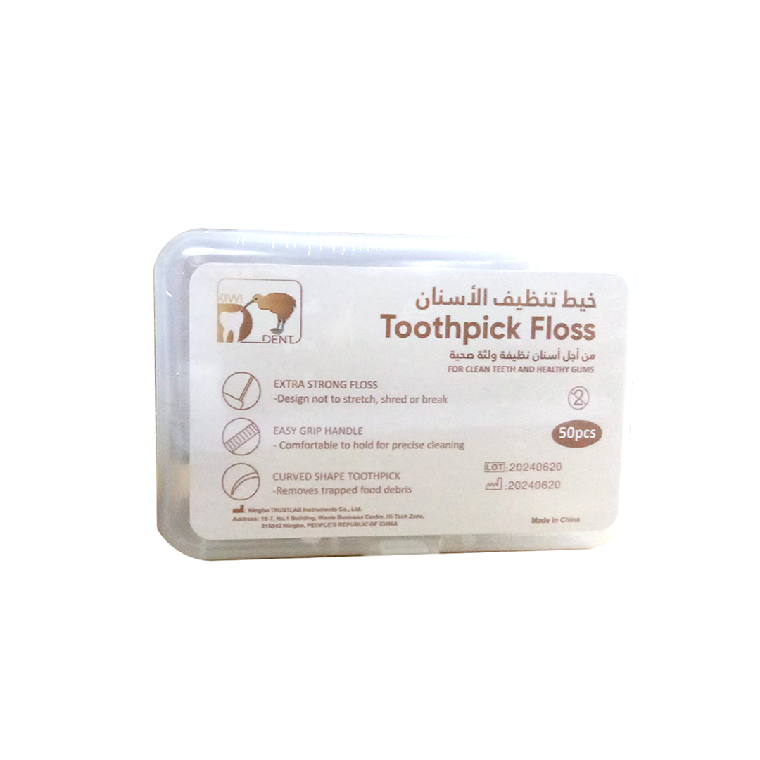Kiwident Toothpick Floss 50 's - Trustlab product available at family pharmacy online buy now at qatar doha