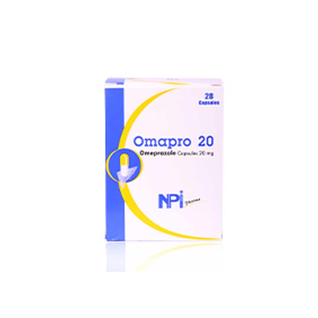 buy online Omapro 20 Mg Capsules 28'S 1  Qatar Doha