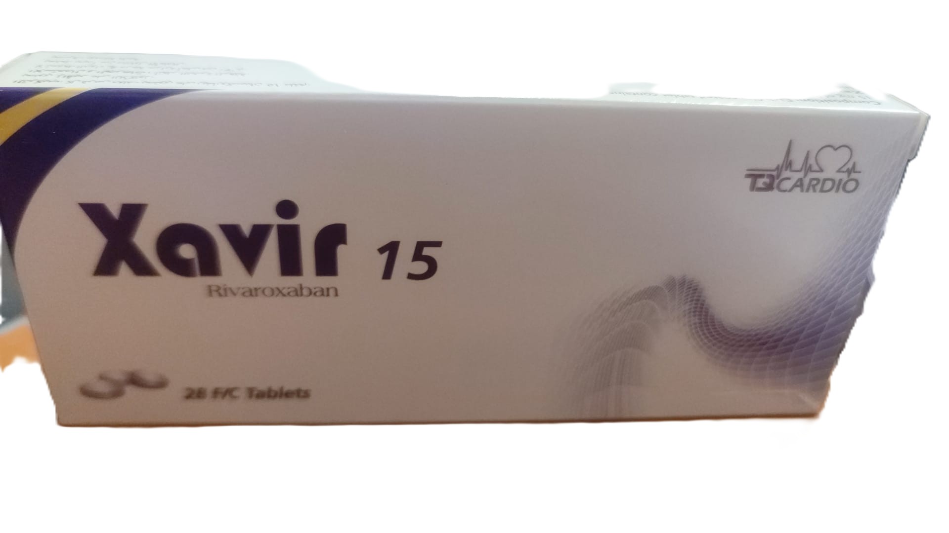 buy online Xavir 15 mg F/C  Tablet 28's 1  Qatar Doha