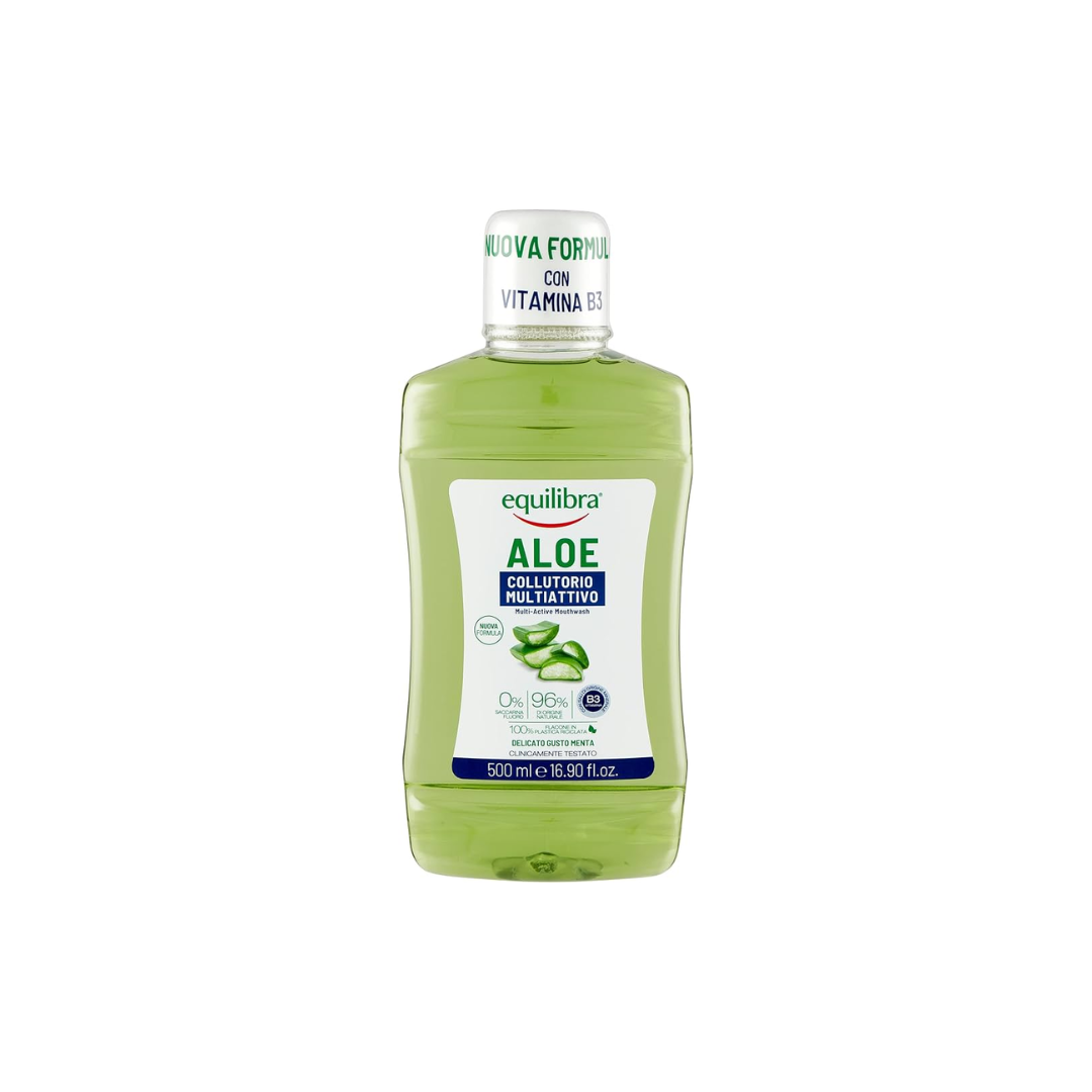 buy online Equilibra Aloe Gel Tripple Action Mouth Wash 500ml   Qatar Doha