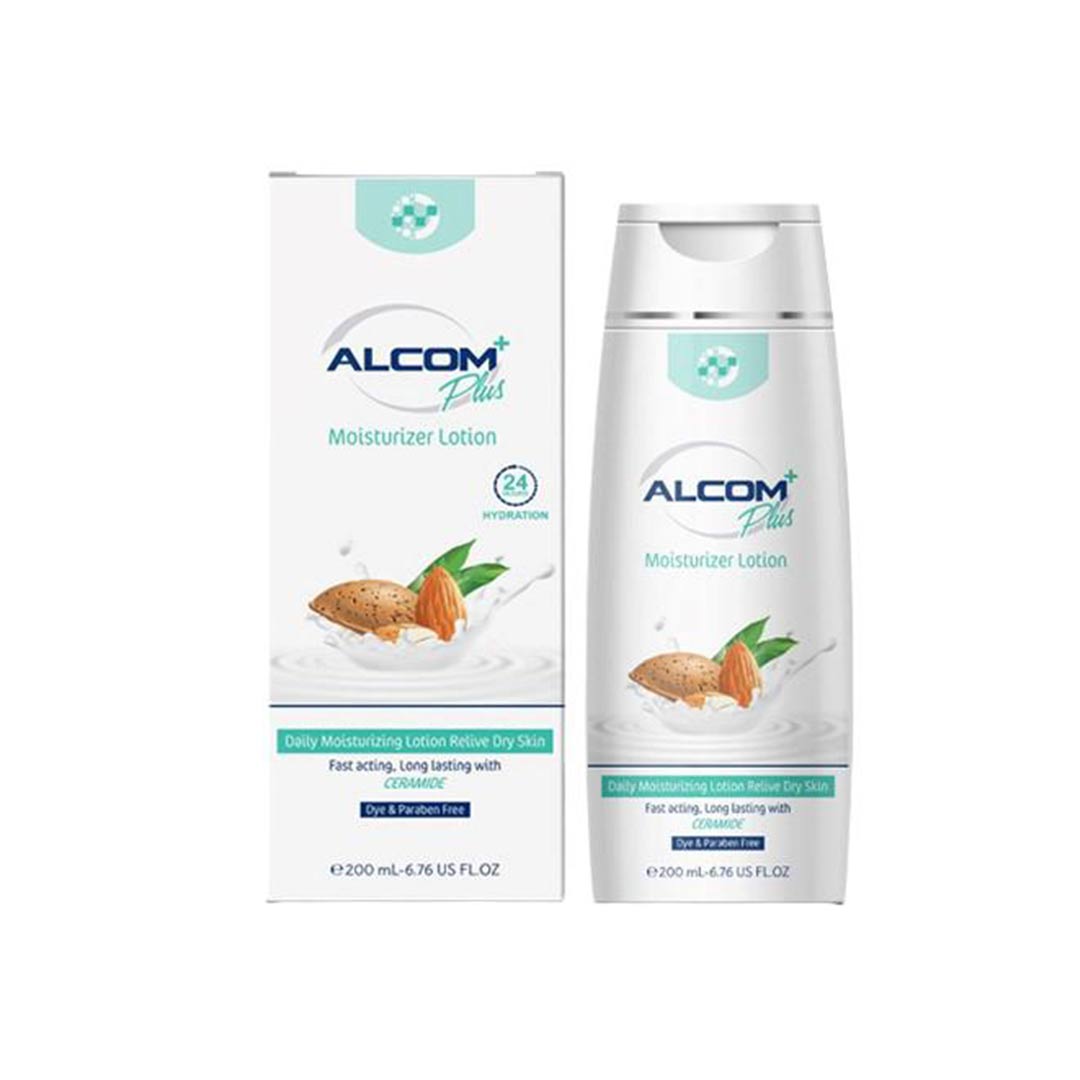 buy online Alcom Plus Moisturising Lotion 200Ml 1  Qatar Doha