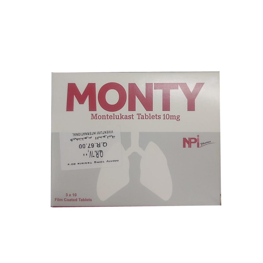 buy online Monty 10 Mg Tablet 30.s 30  Qatar Doha