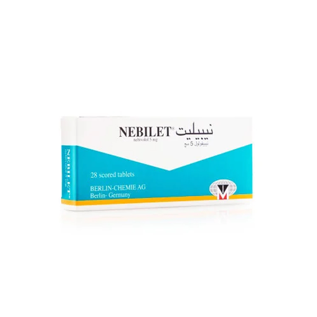 buy online NEBILET 5MG TABLET 28'S 1  Qatar Doha