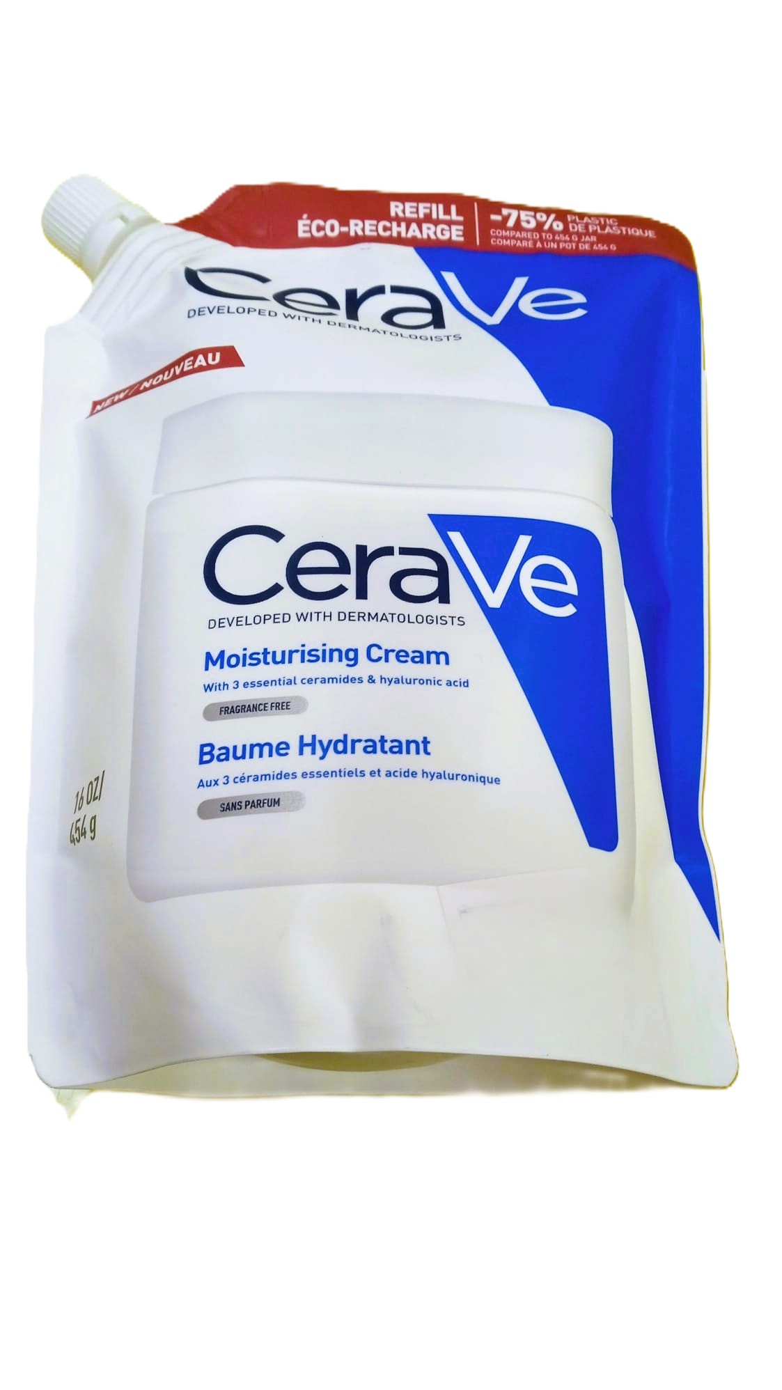 buy online Cerave Moisturising Cream 454 mg Refill Pack 1  Qatar Doha