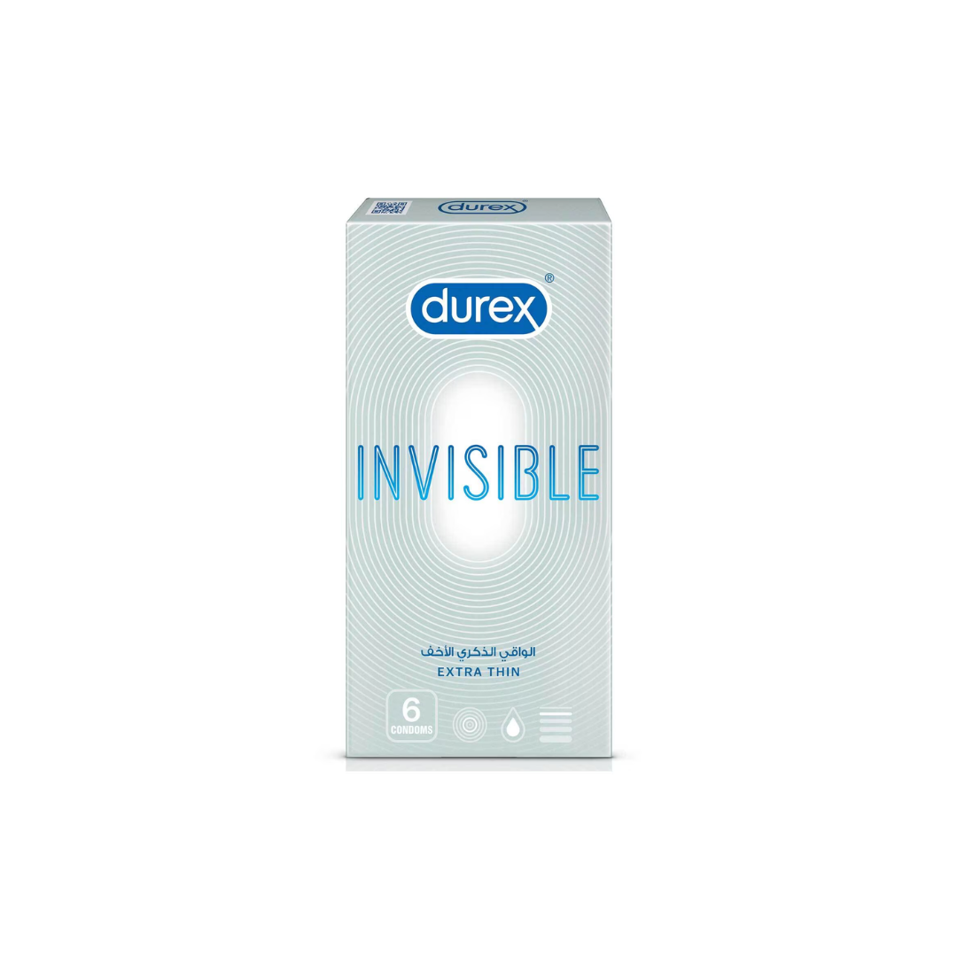 Durex Invisible  Condom 6.s product available at family pharmacy online buy now at qatar doha