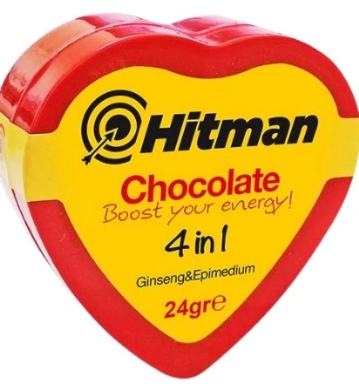 buy online HITMAN CHOCOLATE with ginseng 24GM 1  Qatar Doha