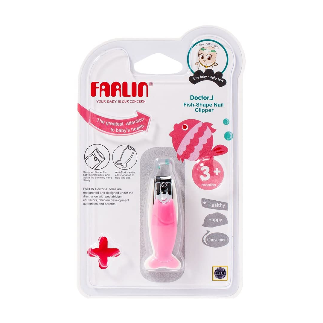 buy online Farlin Fish Shape Nail Clipper 1  Qatar Doha
