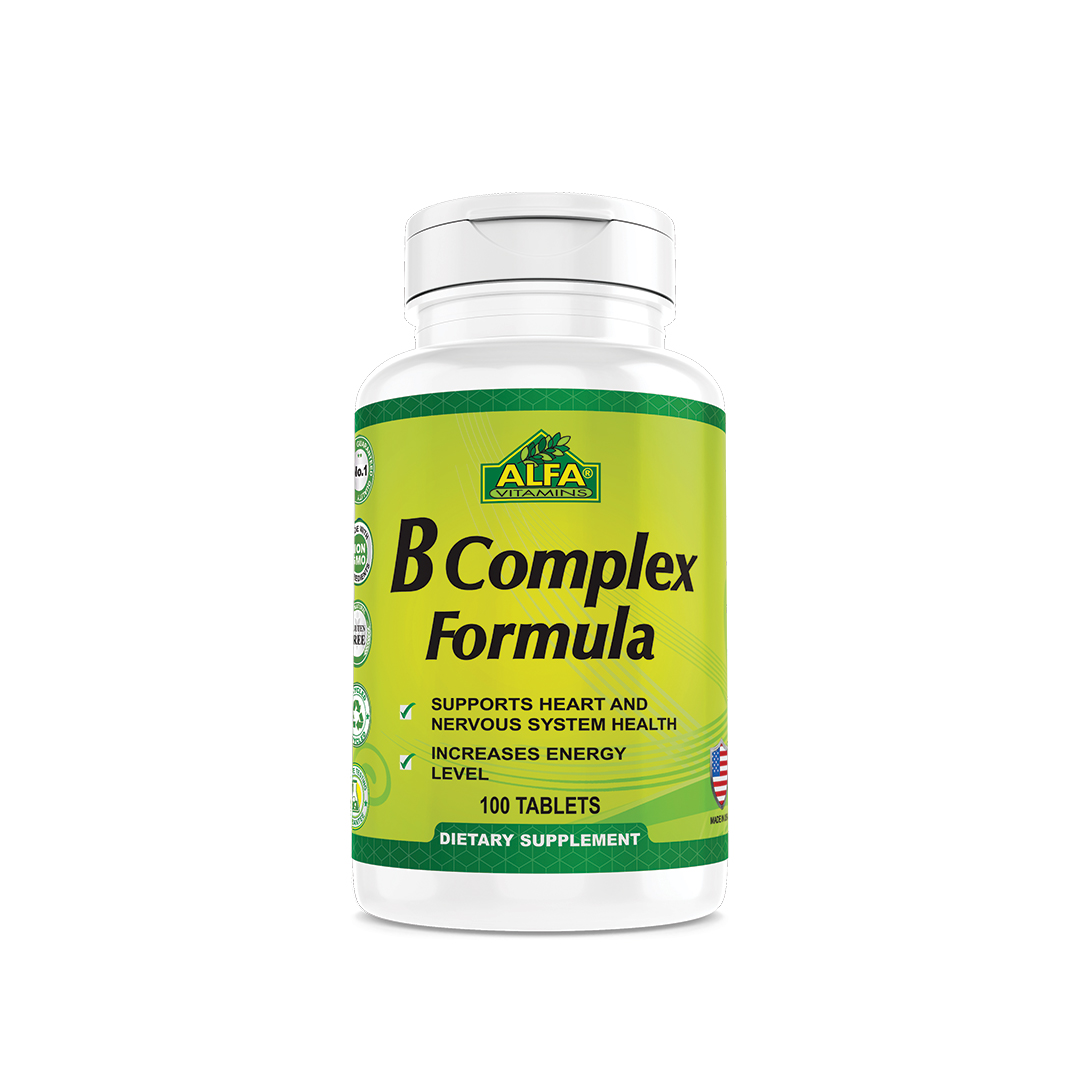 buy online Alfa B Complex Plus Vitamin C 100'S #17016   Qatar Doha