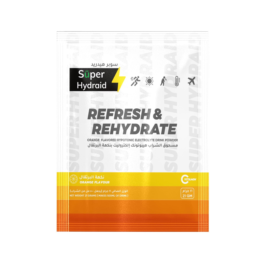 buy online Super Hydraid Electrolyte (Orange)Powder Sachets 10'S 1  Qatar Doha