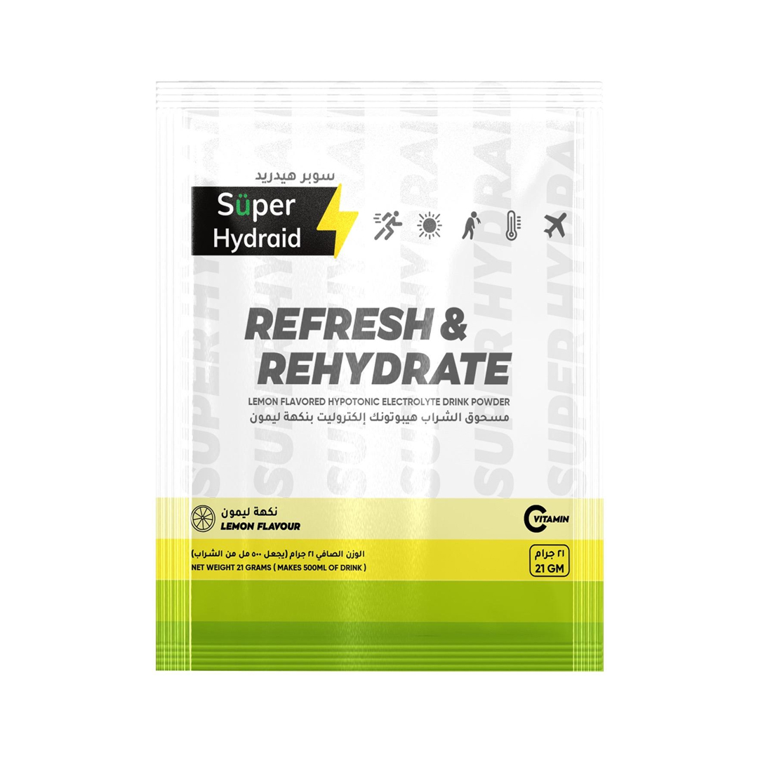 buy online Super Hydraid Electrolyte (Lemon)Powder Sachets 10'S 1  Qatar Doha