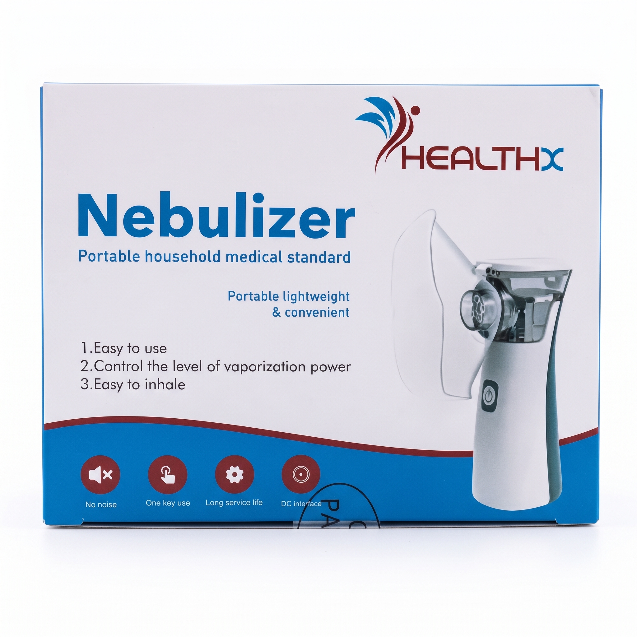 buy online Nebulizer Machine Portable Trustlab # YK-N2AA HealthX 1  Qatar Doha