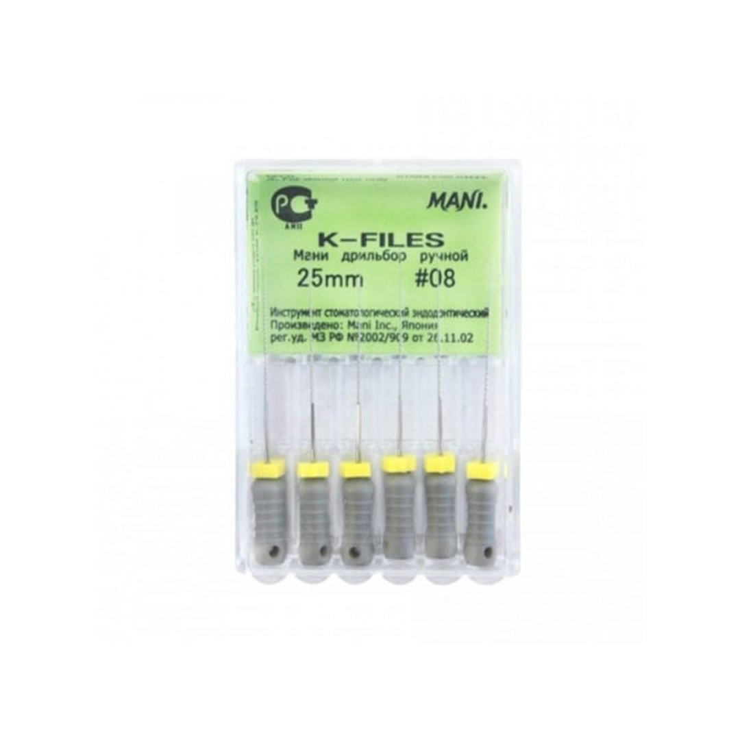 buy online Mani K Files 25Mm #08 - 6'S 1  Qatar Doha