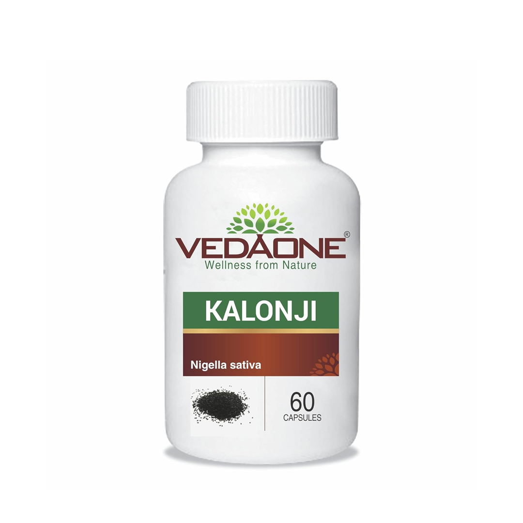 buy online Kalonji Black Seed Veg- Capsules 60'S #Vedaone 1  Qatar Doha