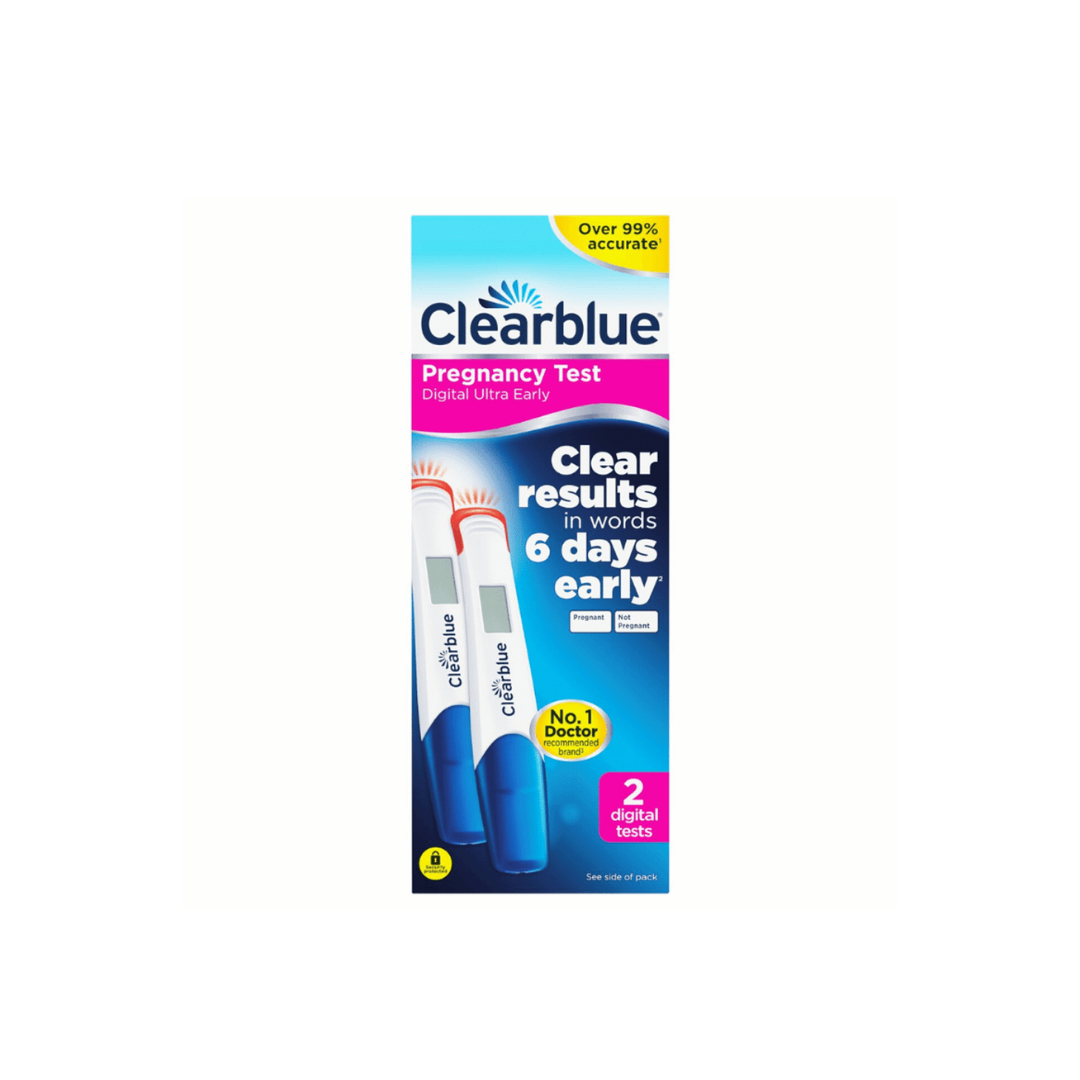 CLEARBLUE DIGI ULTRA EARLY PREG TEST 2'S product available at family pharmacy online buy now at qatar doha