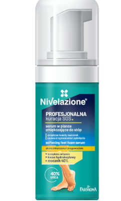nivelazione  softening feet foam serum 75ml product available at family pharmacy online buy now at qatar doha