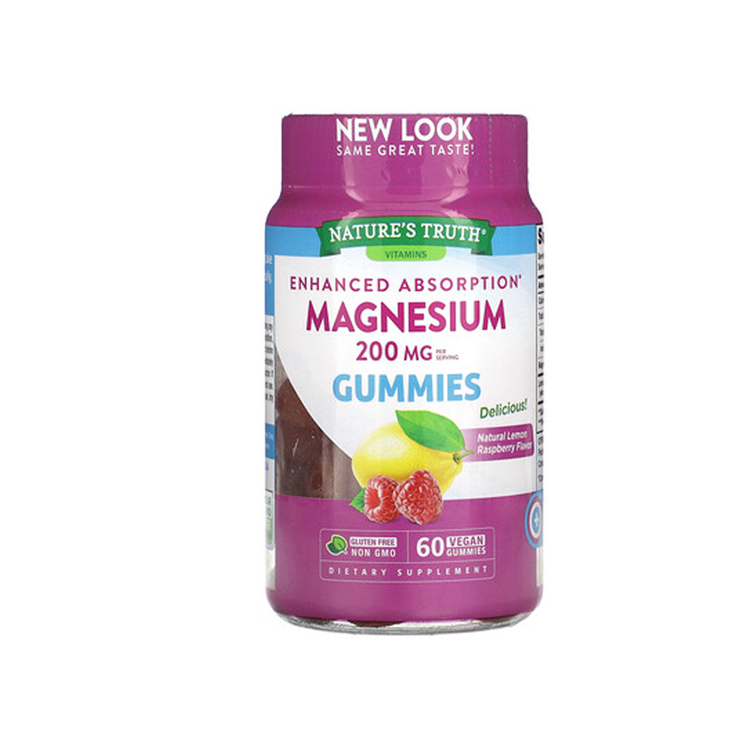 NATURE'S TRUTH Magnesium 200 mg Gummies  60 's product available at family pharmacy online buy now at qatar doha