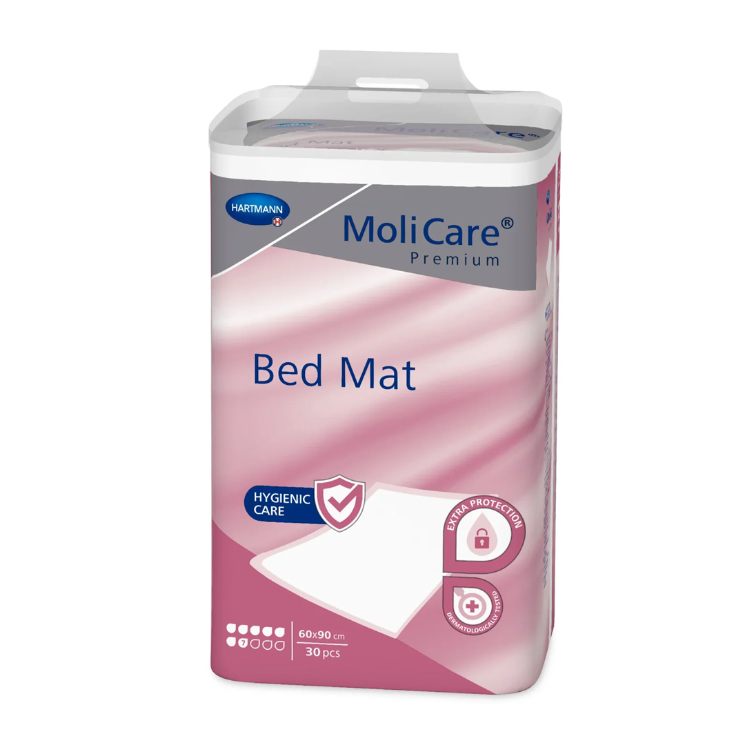 Molicare Hygiene Care Bed Mat 60x90 Cm- 30.s product available at family pharmacy online buy now at qatar doha