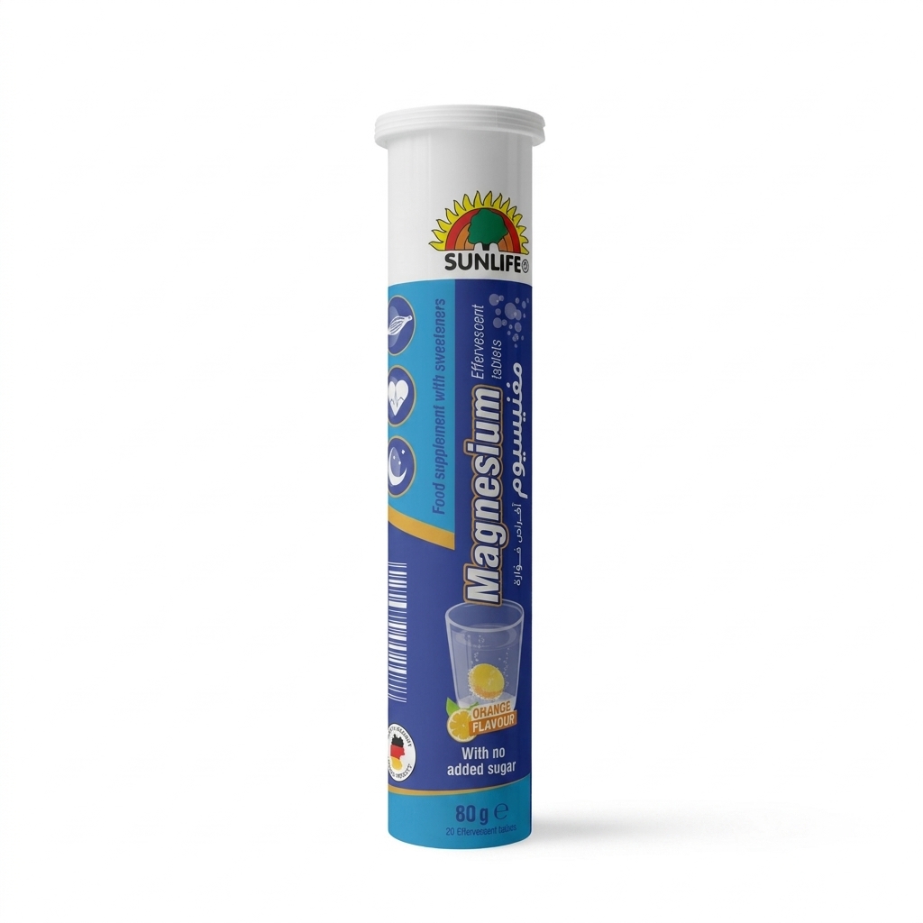 buy online Sunlife Magnesium Effervescent Tablet 20's 1  Qatar Doha