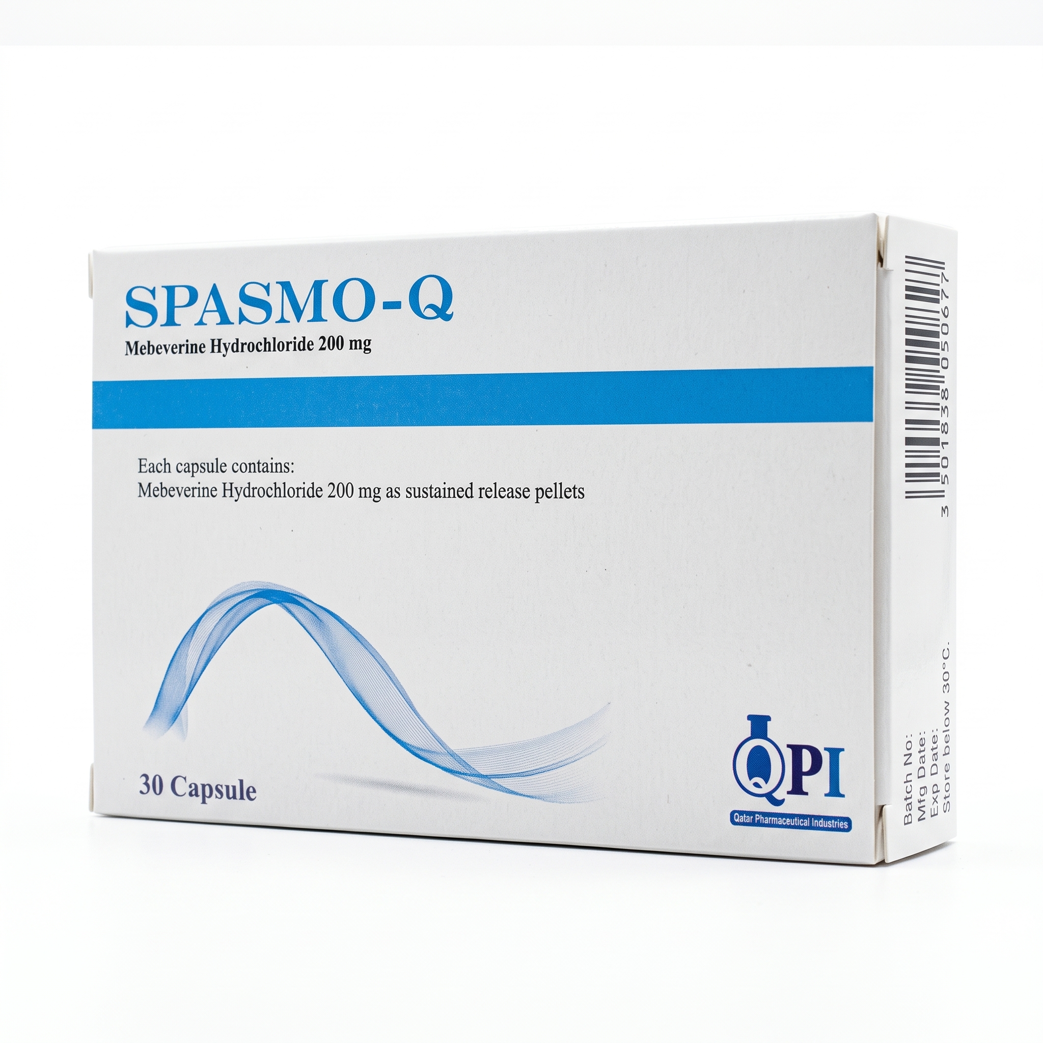 buy online Spasmo Q Capsule 30'S 1  Qatar Doha