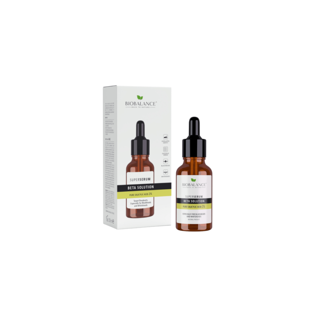 Biobalance Betasolution Pure Salicylic Acid 2% Super Serum product available at family pharmacy online buy now at qatar doha